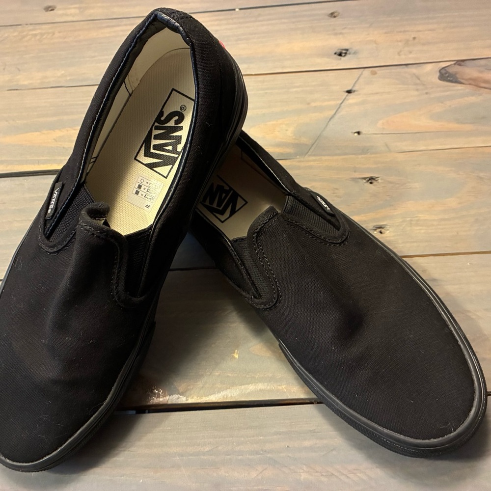 Vans Women’s Classic Black Slip-On Sneakers